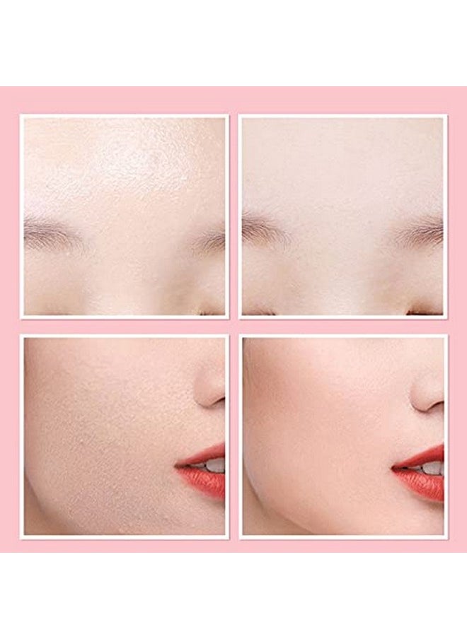 2PCS Hunmui Face Primer Pore Base Gel Cream Cover Pores Water Embellish Skin Silky Finish Primer, Remove Oils Isolating Pore Light Weight Primer Natural Make Up To Flawless Face Firming Moisturizers