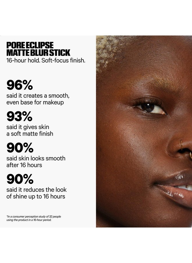 Milk Makeup Pore Eclipse Matte Blur Stick - 0.44 oz - Mattifying & Blurring Primer Stick - Up to 16-Hour Wear - Non-Comedogenic - Vegan, Cruelty Free