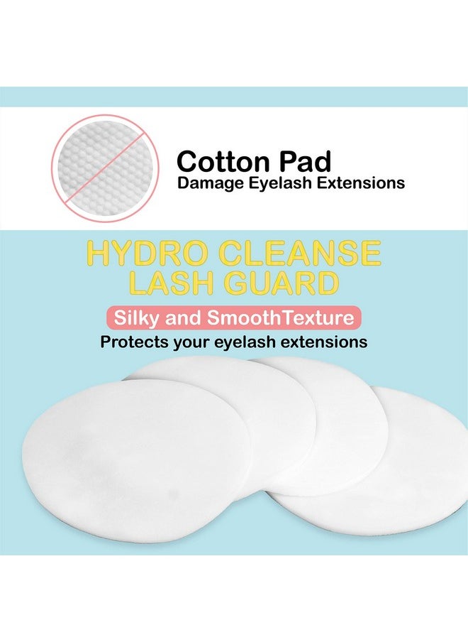 Lyon Lash Make Up Remover Cleaning Pads for Eyelash Extensions (30 Pcs)| Lint Free Silicon Pads| No Damage to Lash Extensions| Waterproof Makeup Removal & Facial Cleansing| Eyelash Extension Supplies