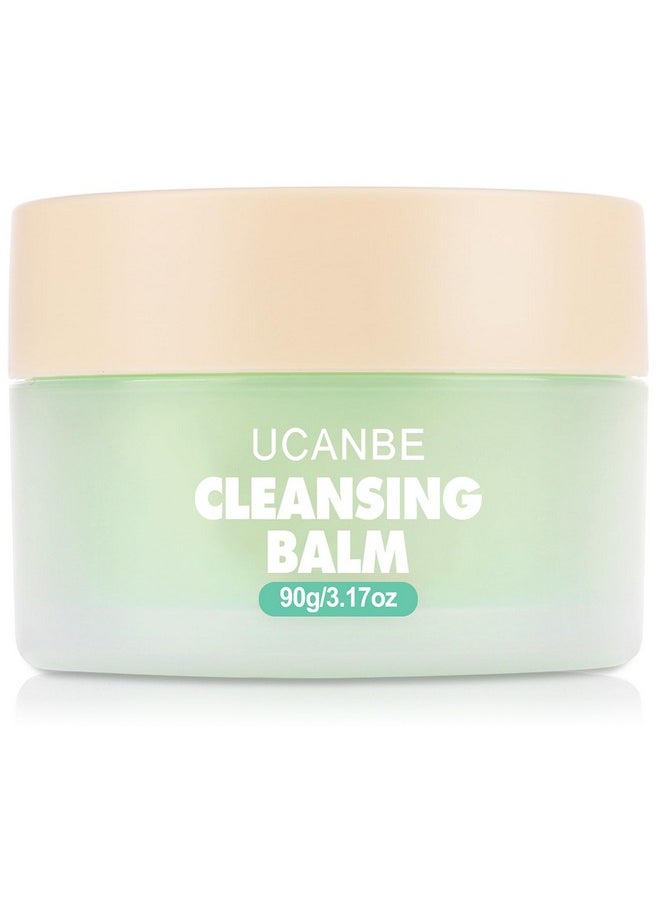 UCANBE Cleansing Balm Makeup Remover - 3.17oz, Natural Gentle, Deep Cleaning, Makeup Cleansing Balm for Waterproof Eye Face Lip Makeup, Made for All Skin Types