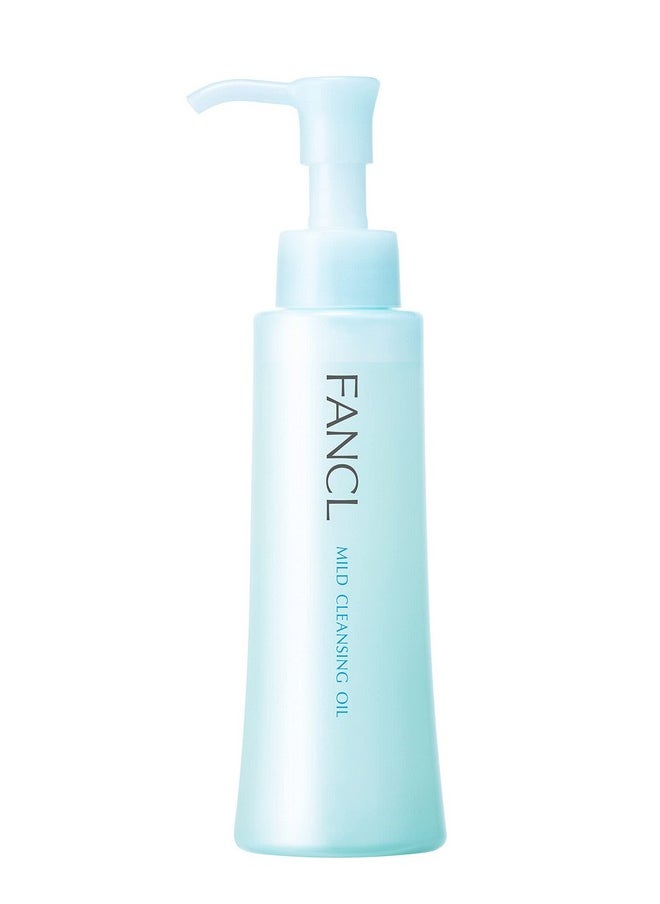 FANCL Mild Cleansing Oil, Japanese Facial Cleansing Oil, Makeup Remover, 100% Preservative Free, Clean Skincare for Sensitive Skin [US Package]