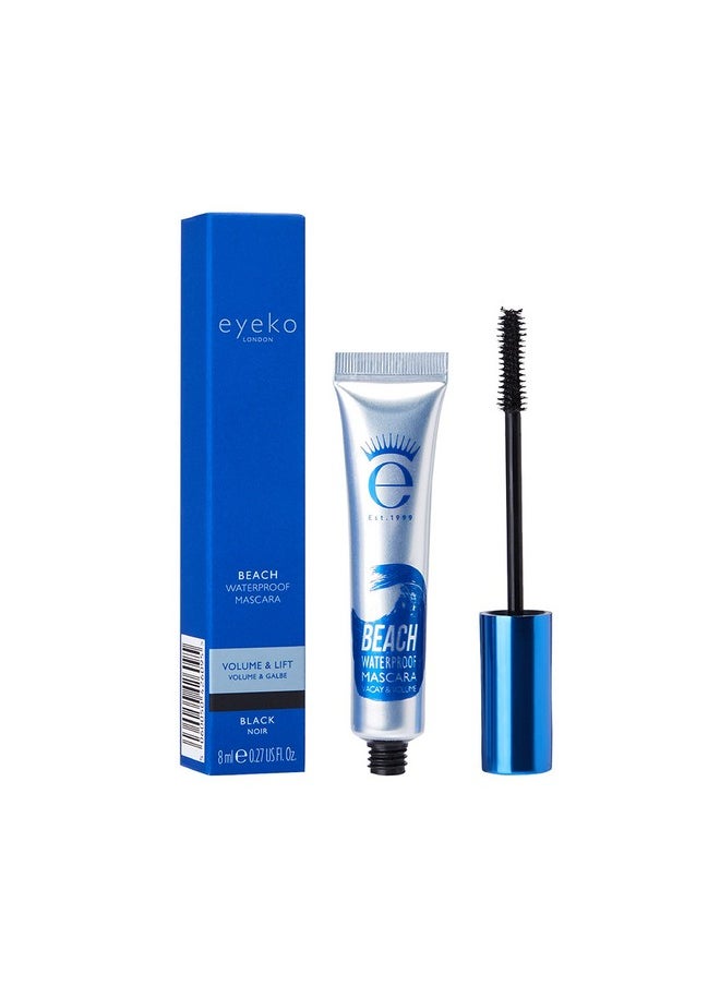 Eyeko Beach Waterproof Mascara - Volume & Lift - Coconut Oil-infused - Vegan 8ml