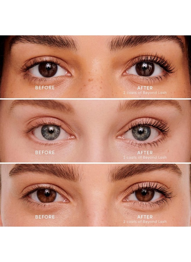 jane iredale Beyond Lash Volumizing Mascara | Naturally Derived Formula Lengthens and Lifts Lashes | Weightless Coverage | Non-Clumping | Black Ink | 1 Count (Pack of 1)