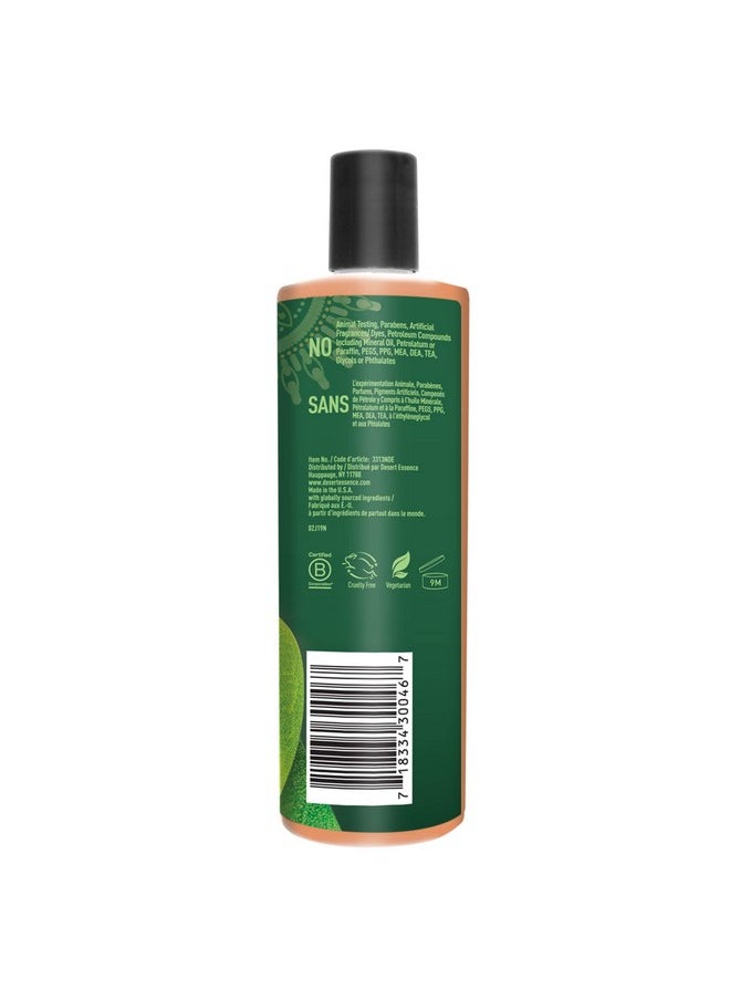 Desert Essence Tea Tree Oil Replenishing Shampoo, 12.7 fl oz, Gluten Free, Vegetarian, Non-GMO, Paraben Free - Moisture Replenishing Shampoo with Peppermint & Eucalyptus Oils to Deeply Cleanse Hair