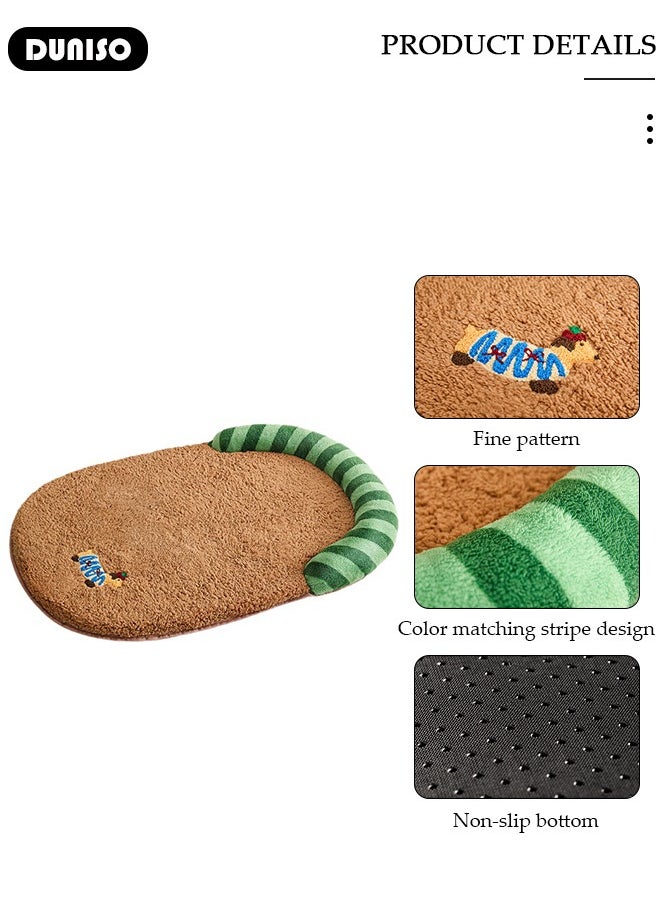 Pet Bed for Cats, Small, Medium Dogs With Nonskid Bottom, Washable All-season Pet Sofa Bed for Indoor, Outdoor, Outside Sleep Sleeping Puppy, Kitten, Pet