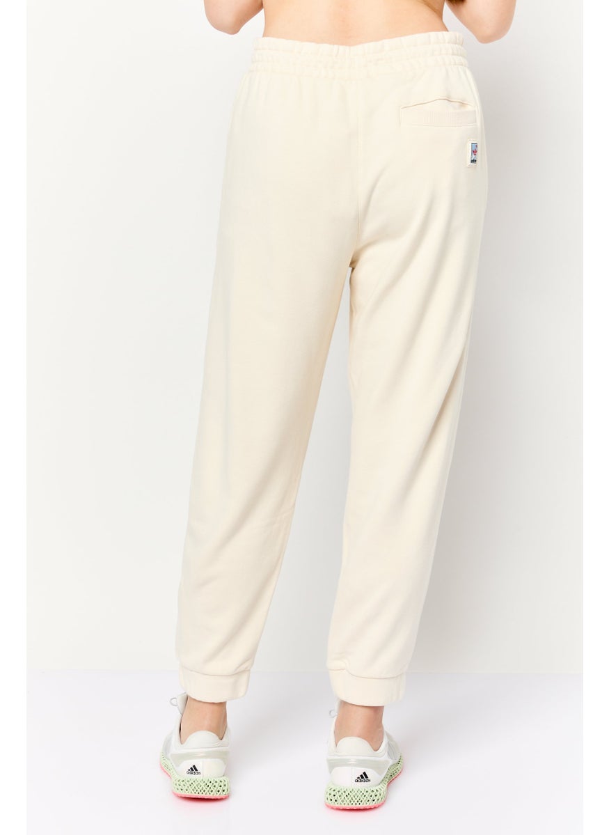 Women Sportswear Fit Outdoor Sweatpants, Beige