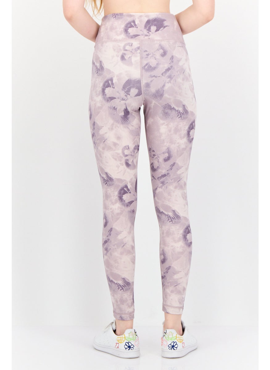 Women Sportswear Fit All Over Print Training leggings, Multicolor