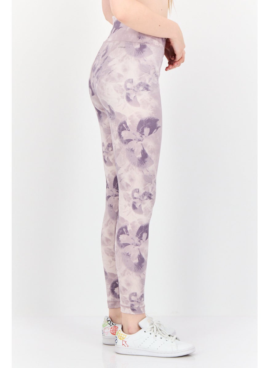 Women Sportswear Fit All Over Print Training leggings, Multicolor