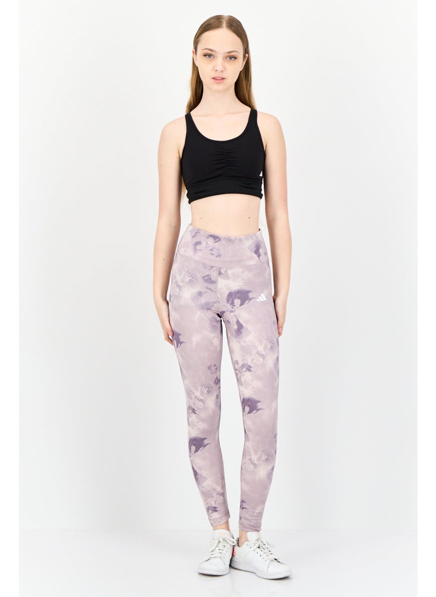 Women Sportswear Fit All Over Print Training leggings, Multicolor