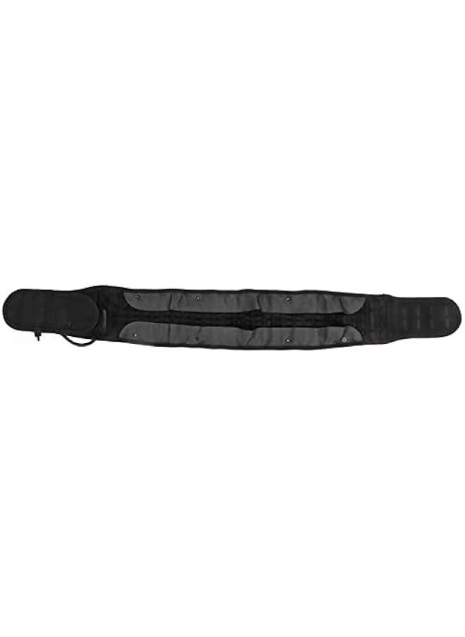 Inflatable Back Brace for Lower Back Pain Relief - Lumbar Support Belt with Hand Pump Back Pain Relief Lumbar Support Back Traction Device with Hand Pump (Black)