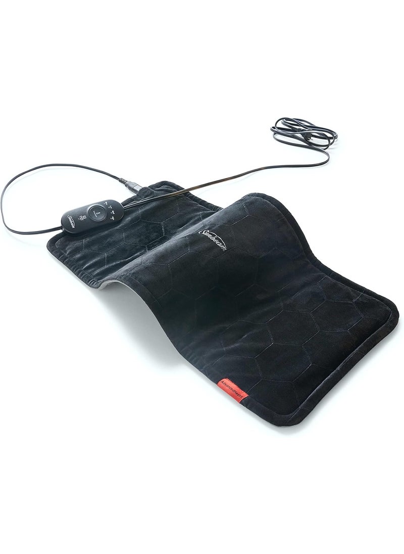 Sunbeam AdvancedHeat King-Sized Heating Pad, Sunbeam Heating Pad for Tough Pain Relief
