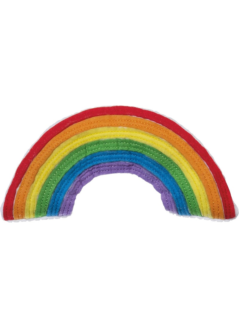 GAMAGO Rainbow Heating Pad & Pillow Huggable- Microwavable Heat Pad for Cramps, Aches & Anxiety Relief - Cute Heat Pack Stuffed with Eco-Friendly Buckwheat & Dried Lavender - 12