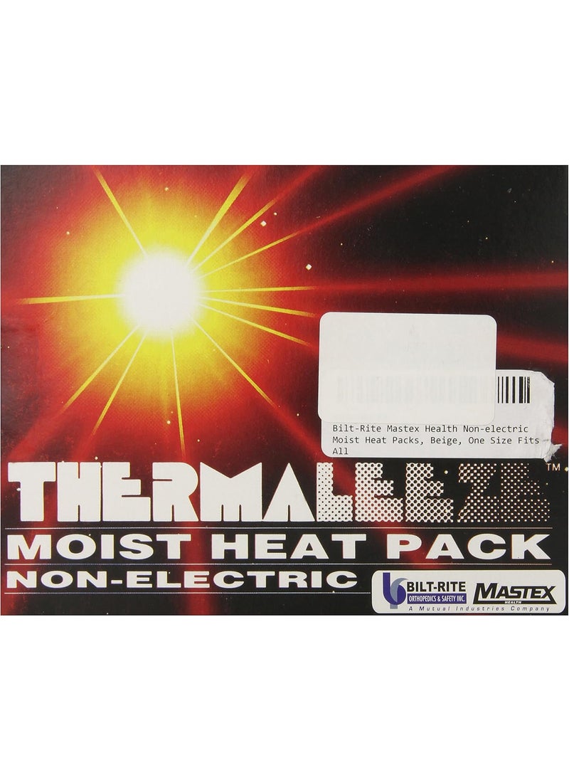 Non-Electric Moist Heat Packs, Beige, Half-Size