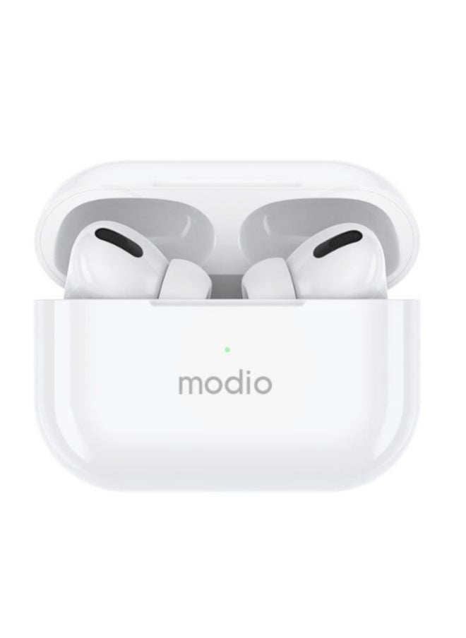 ME8 True Wireless Stereo Earpods with Bluetooth 5.3 – High-Fidelity In-Ear Earbuds with Charging Case, Touch Controls, Built-In Mic & Long Battery Life – Noise-Isolating Headset for Android, iOS & Tablets – Portable & Lightweight Design for Daily Use