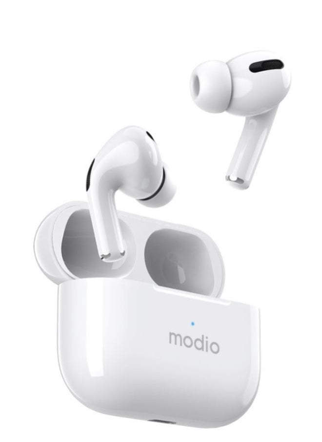 ME8 True Wireless Stereo Earpods with Bluetooth 5.3 – High-Fidelity In-Ear Earbuds with Charging Case, Touch Controls, Built-In Mic & Long Battery Life – Noise-Isolating Headset for Android, iOS & Tablets – Portable & Lightweight Design for Daily Use