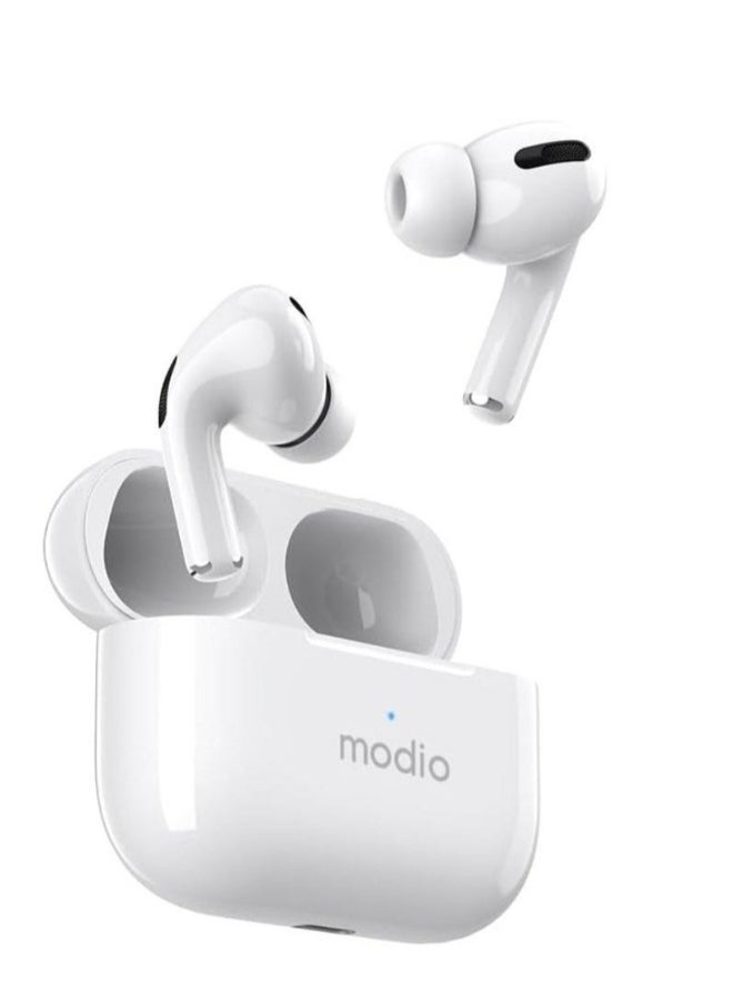 D3 Premium Wireless Earbuds – TWS Bluetooth 5.3 Headset with Deep Bass, Touch Controls, Charging Case, Noise Isolation & HD Calling – Lightweight In-Ear Bluetooth Headphones for Android & iOS