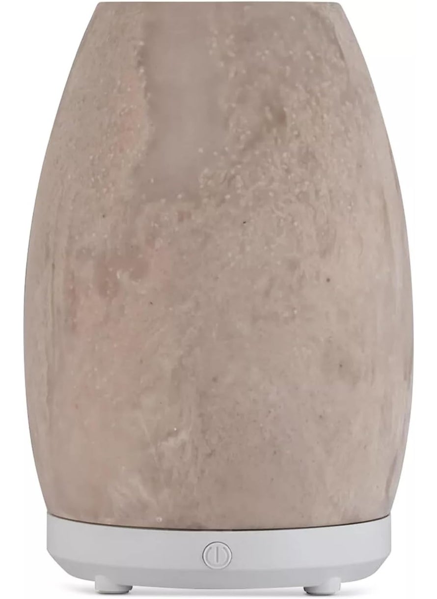 SpaRoom Riviera Stone Aromatherapy Ultrasonic Misting Essential Oil Diffuser for Small Rooms, 70 mL Water Capacity, Automatic Shut Off