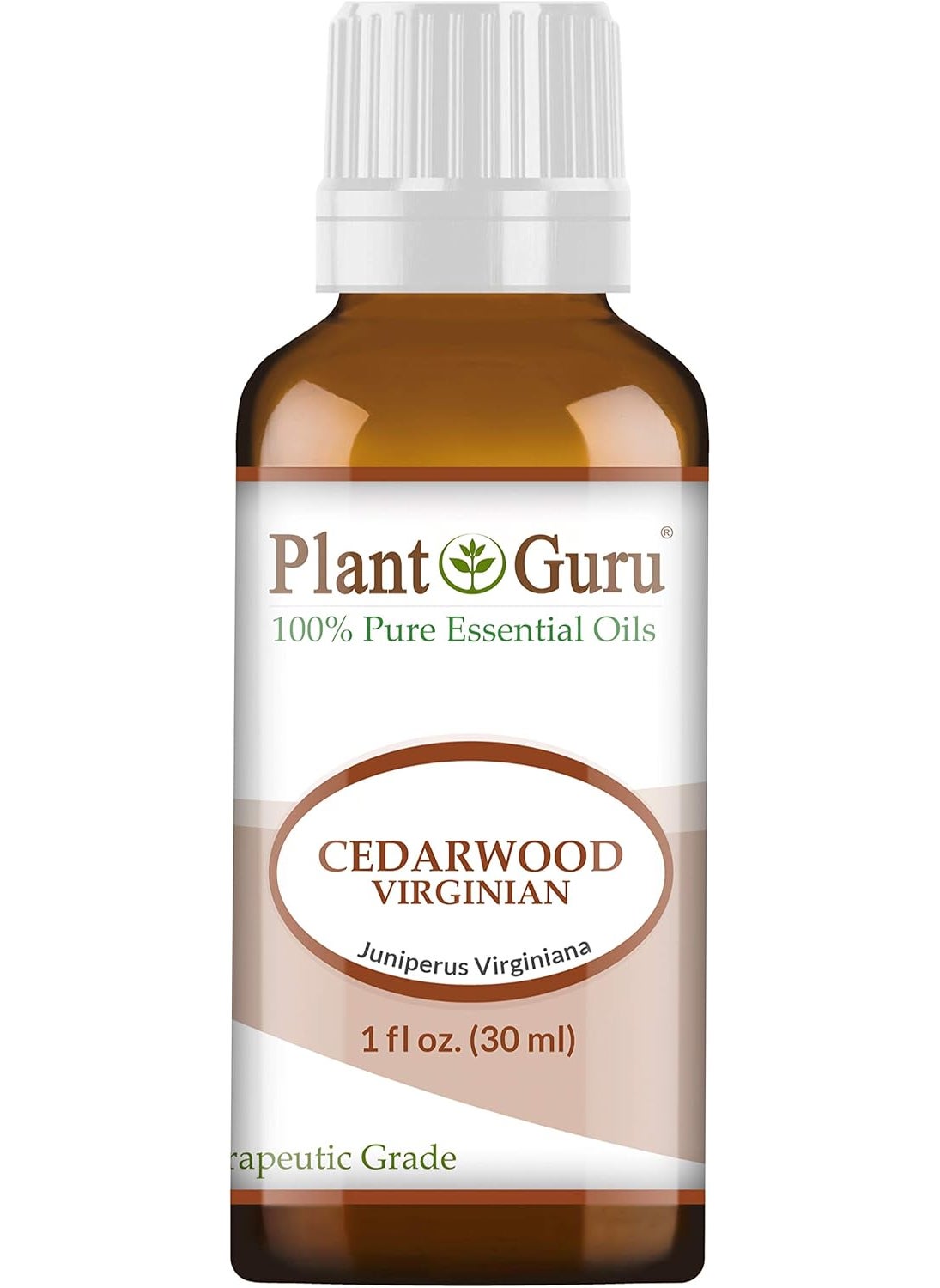 Cedarwood (Virginia) Essential Oil 1 oz / 30 ml 100% Pure Undiluted Therapeutic Grade for Skin, Body and Hair Growth. Great for Aromatherapy Diffuser and DIY Soap Making