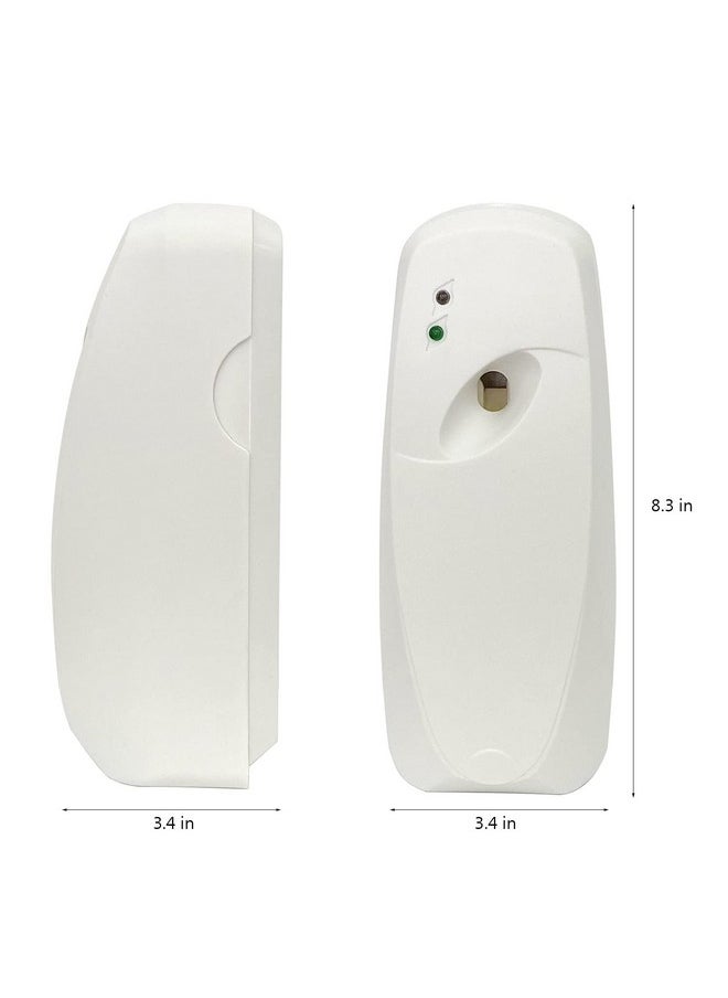 Automatic Air Freshener Dispenser Bathroom Timed Air Freshener Spray Wall Mounted, Automatic Scent Dispenser for Home, Room, Offices, Schools, Restaurants, Hotels, Public Toilet White