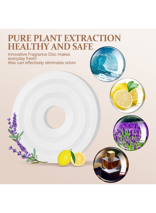 Demissle Replacement Fragrance Scented Pads Disc Fresh Oil Refill Pad for Towel Warmer Bucket (48 Pcs)
