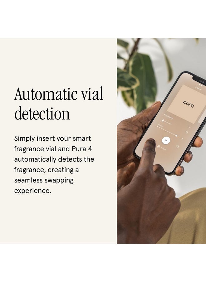 Pura & Moodcast Home Scent Refill - Smart Home Air Diffuser Fragrance - Up to 120-Hours of Premium Fragrance per Refill - Household Essential - Clean & Safe Diffuser Fragrance - 2 Pack, Homebody