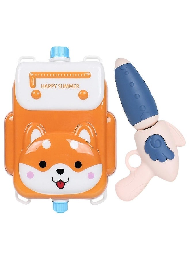 Children Summer Beach Water Gun Cute Shape Pull-Out Water Spray Toy