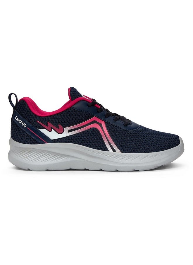 Campus Women's Raye Navy/Rani Running Shoes - 8UK/India 22L-954