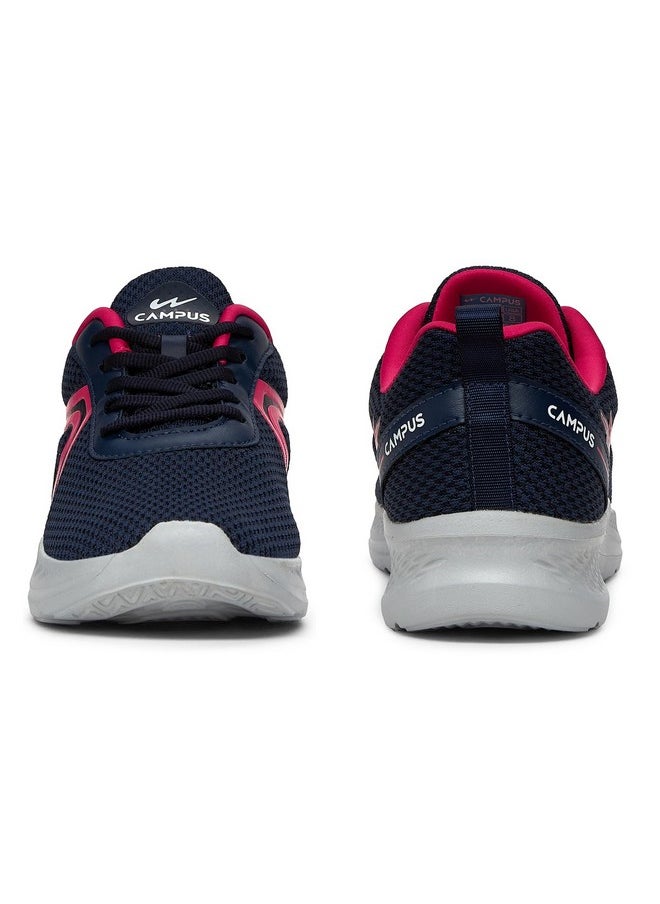 Campus Women's Raye Navy/Rani Running Shoes - 8UK/India 22L-954