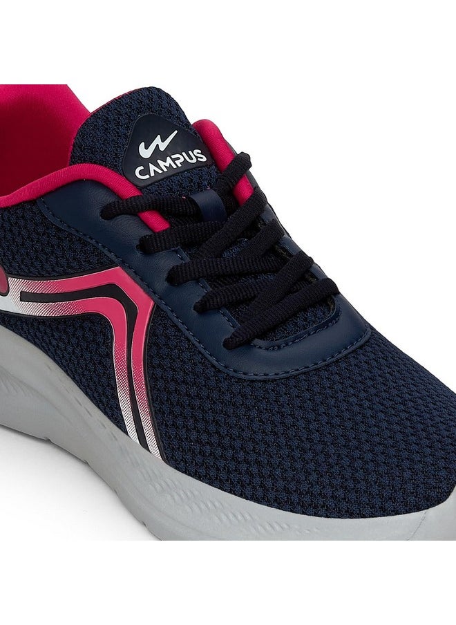 Campus Women's Raye Navy/Rani Running Shoes - 5UK/India 22L-954
