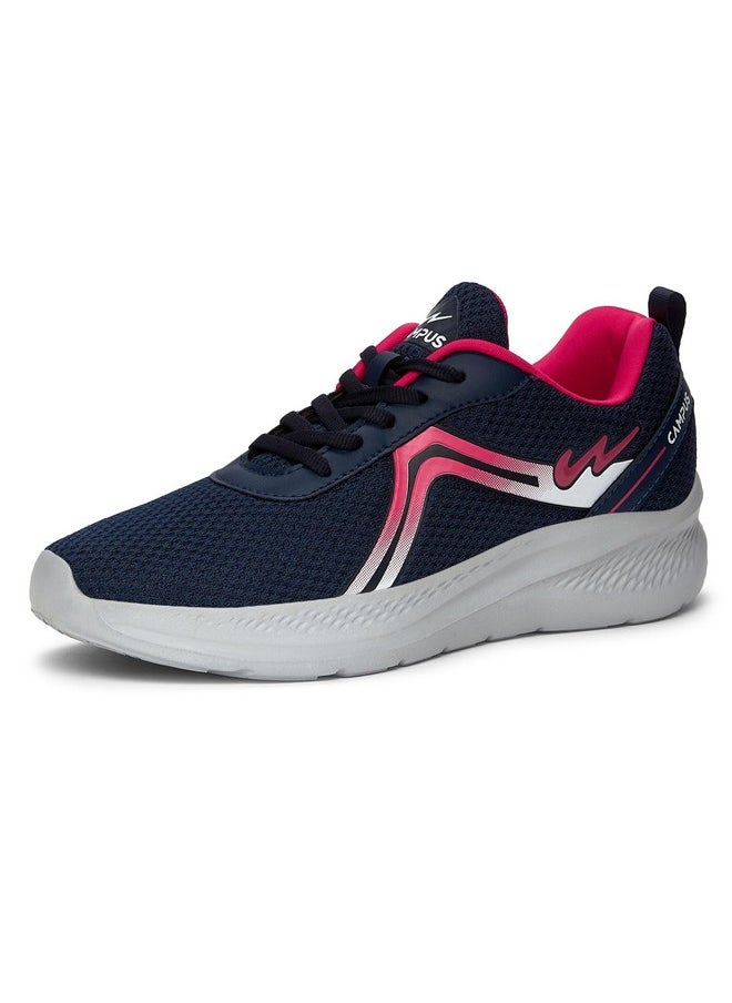 Campus Women's Raye Navy/Rani Running Shoes - 5UK/India 22L-954