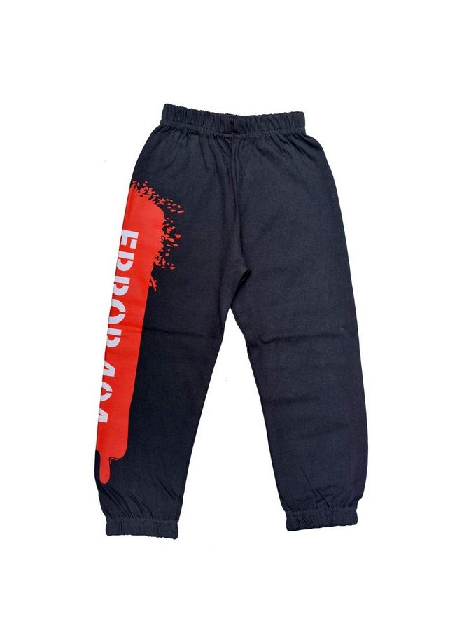 T2F Boy's Regular Fit Cotton Track Pant (BYSTRK15_Multicolor_6-7 years_Multicolor_6 Years-7 Years)