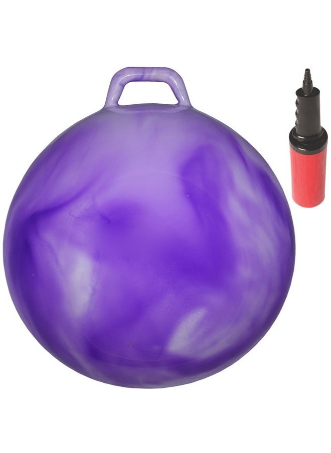 WALIKI Hopper Ball Toy for Girls 3 4 5 or 6 Years Old | Hippity Hop Ball | Jumping Hopping Ball | Cool Birthday Gift | Purple | 18