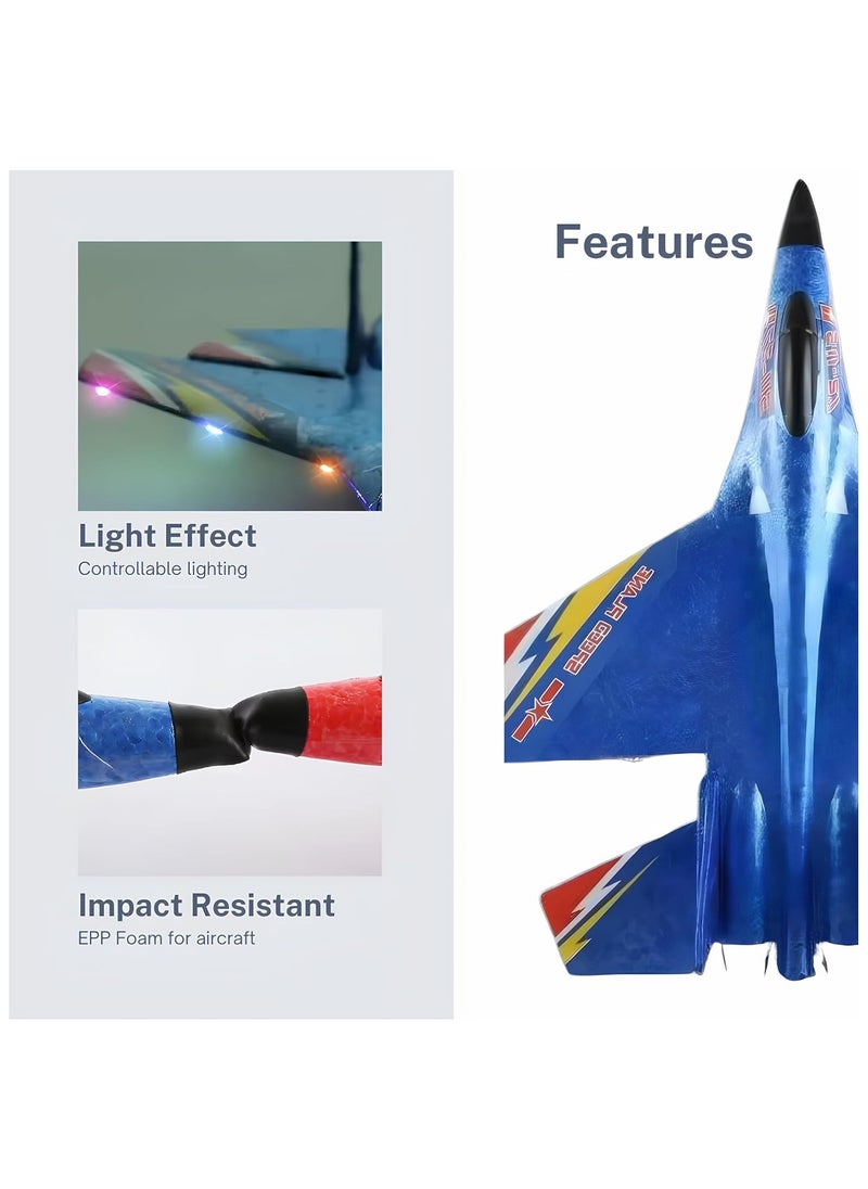 SU-27 Aircraft Radio Controlled Fighter Plane – RC Toy for Kids, Boys & Girls, Battery Charger, Light Effects, Indoor & Outdoor Fun, Beginner-Friendly
