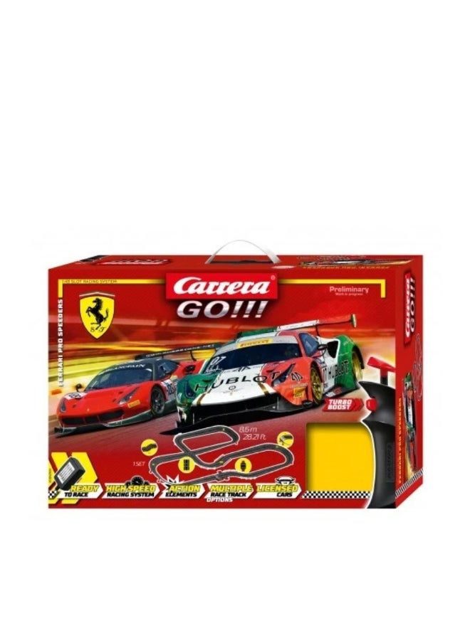 GO! FERRARI PRO SPEEDERS(8.6M) By Carrera
