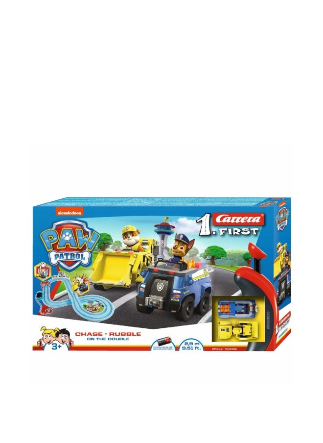 PAW PATROL CHASE VZ RUBBLE(2.4M) By Carrera