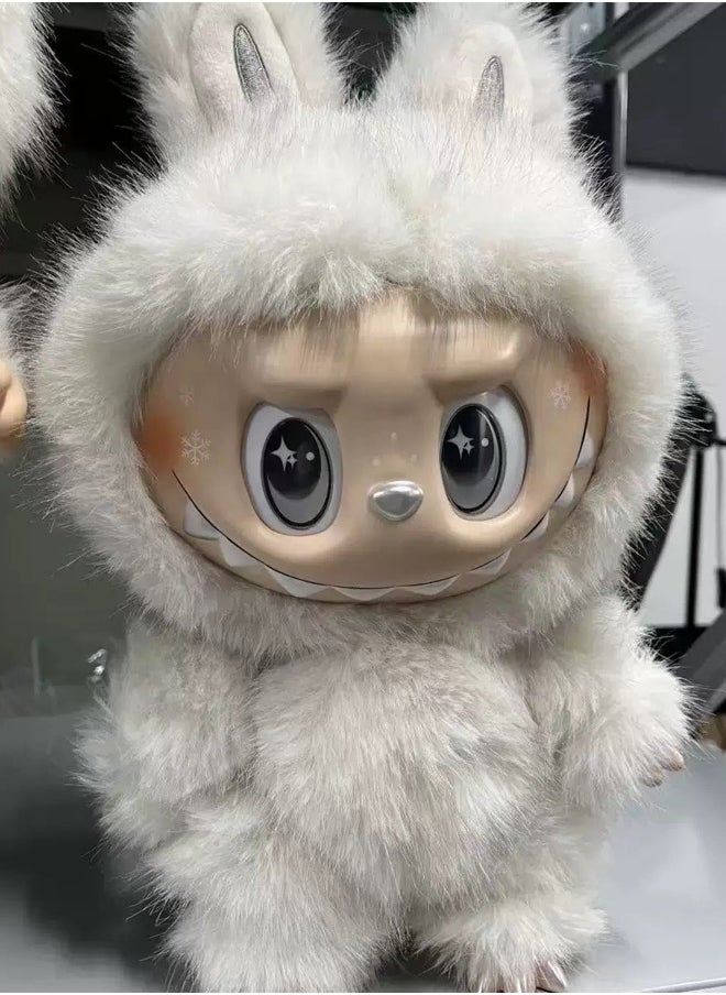 38cm THE MONSTERS Labubu Plush Toys Doll Cherub Zimomo  Version for Kids Adults Boy Girls Soft Plush Birthday Gifts for Children