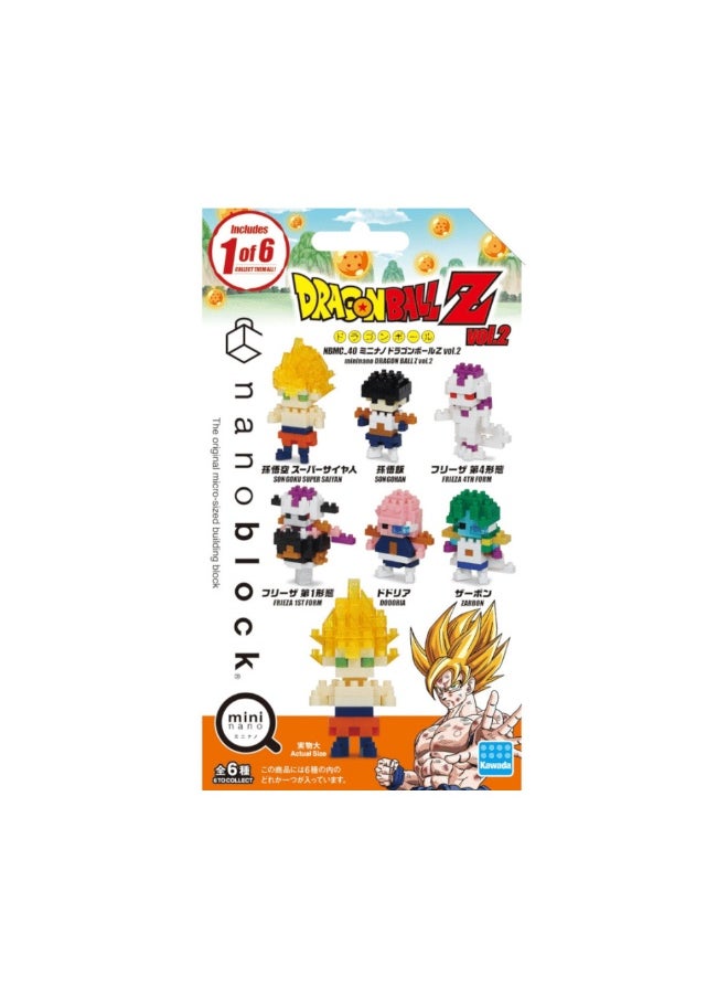 Dragon Ball Z vol.2 Kawada Nanoblock Mini 1 Random