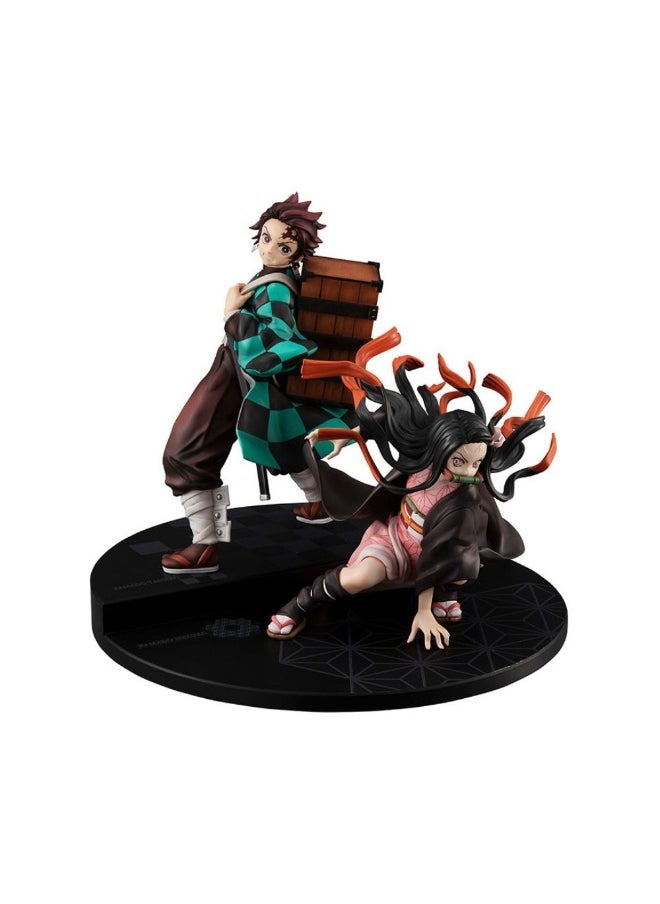 Demon Slayer Kimetsu No Yaiba Precious G.E.M. Kamado Brother & Sister -  Tanjiro and Nezuko
