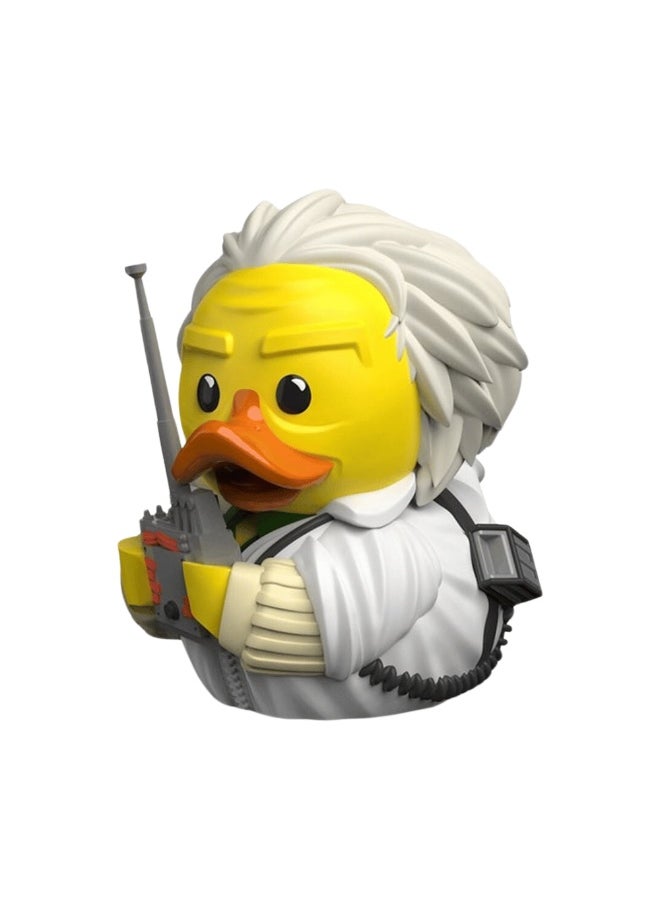 Back to the Future Doc Brown Cosplaying Rubber Duck By TUBBZ