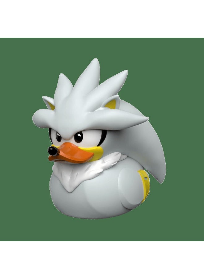 Sonic 1st Edition Silver the Hedgehog Rubber Duck By TUBBZ