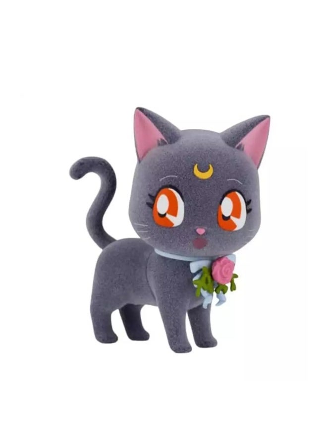 Pretty Guardian Sailor Moon Luna Fluffy Puffy Dress Up Style Figure by Banpresto