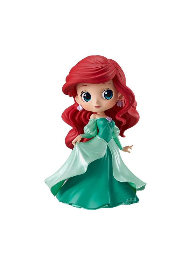 Disney Ariel Princess Dress Glitter Version Q Posket Figure by Banpresto