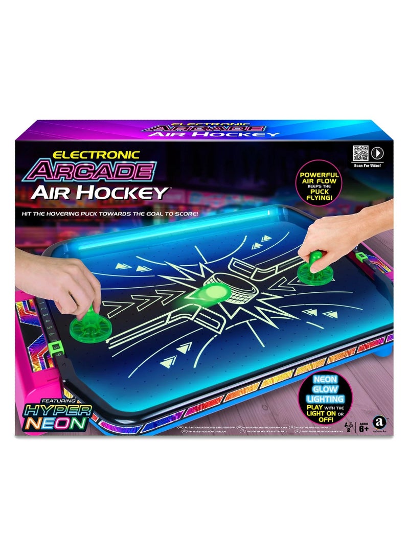 Electronic Arcade Air Hockey (Hyper Neon Series) (GA1902HB)