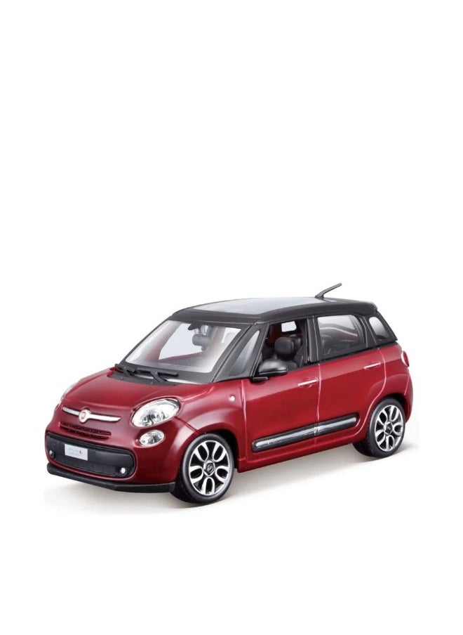 FIAT 500L- 1:24 Collezione (B) w/o stand Diecast Cars by Bburago