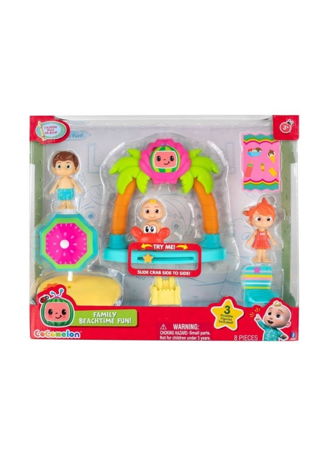 COCOMELON DELUXE BEACHTIME PLAYTIME SET