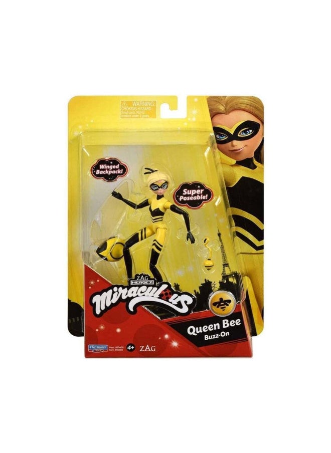Miraculous Moments Ladybug Queen Bee Buzz-On Doll