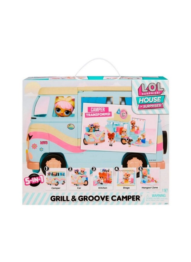 L.O.L. Surprise Grill & Groove Camper