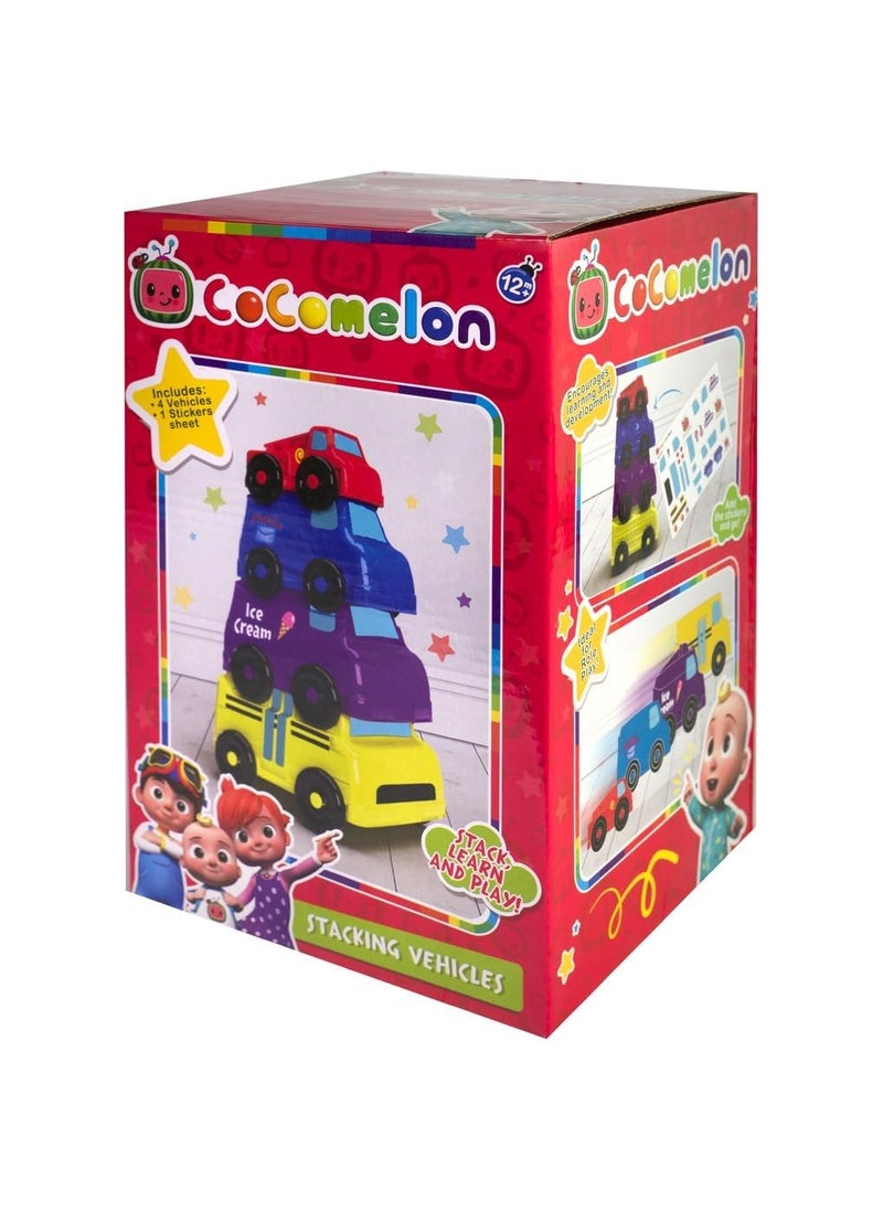 COCOMELON FUN STACKING VEHICKLES