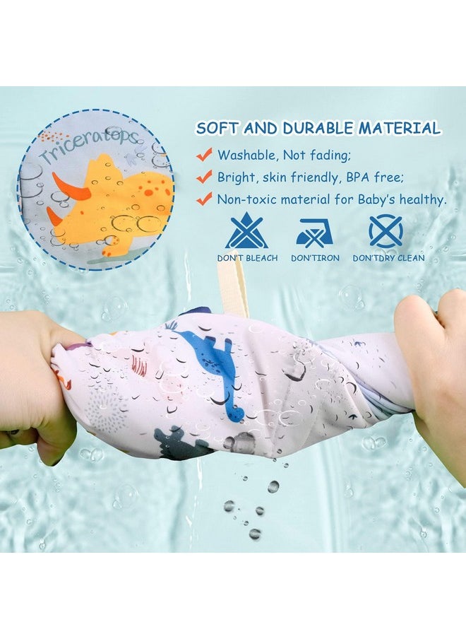 Richgv Baby Books Toys 6-12 Months, 2Pcs Interactive 3D Books for Baby&Toddler 1-2 Years, Soft Cloth Books Busy Books Toys Gifts for Boys Girls Touch and Feel Crinkle Books Sensory Toys