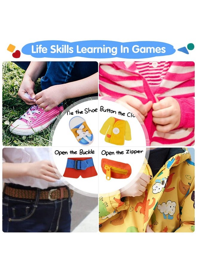 Richgv Baby Books Toys 6-12 Months, 2Pcs Interactive 3D Books for Baby&Toddler 1-2 Years, Soft Cloth Books Busy Books Toys Gifts for Boys Girls Touch and Feel Crinkle Books Sensory Toys